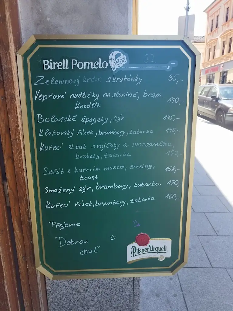 Menu_Střelnice restaurant_Klatovy_image_1