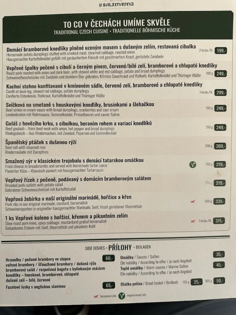 Menu_Restaurace U Salzmannů_Okres Plzeň-město_image_2