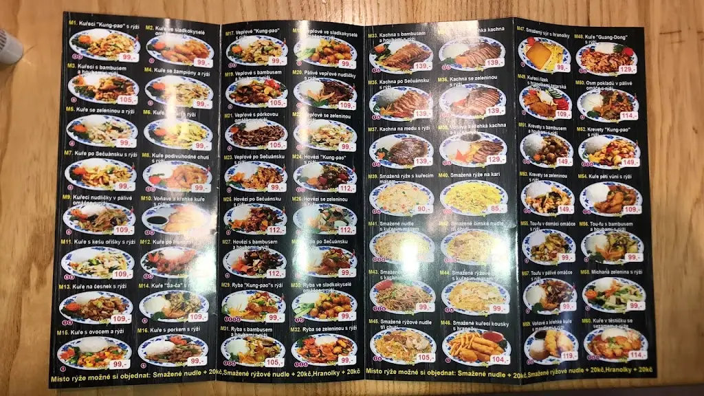 Menu_Restaurace Peking_Horažďovice_immagine_2
