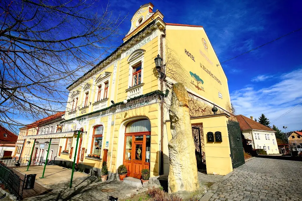 Hotel U zeleného stromu restaurant in Nepomuk