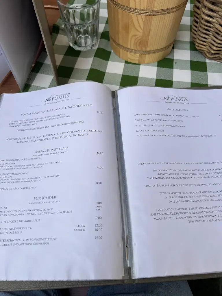 Menu_Wirtshaus zum Nepomuk_Nepomuk_immagine_3