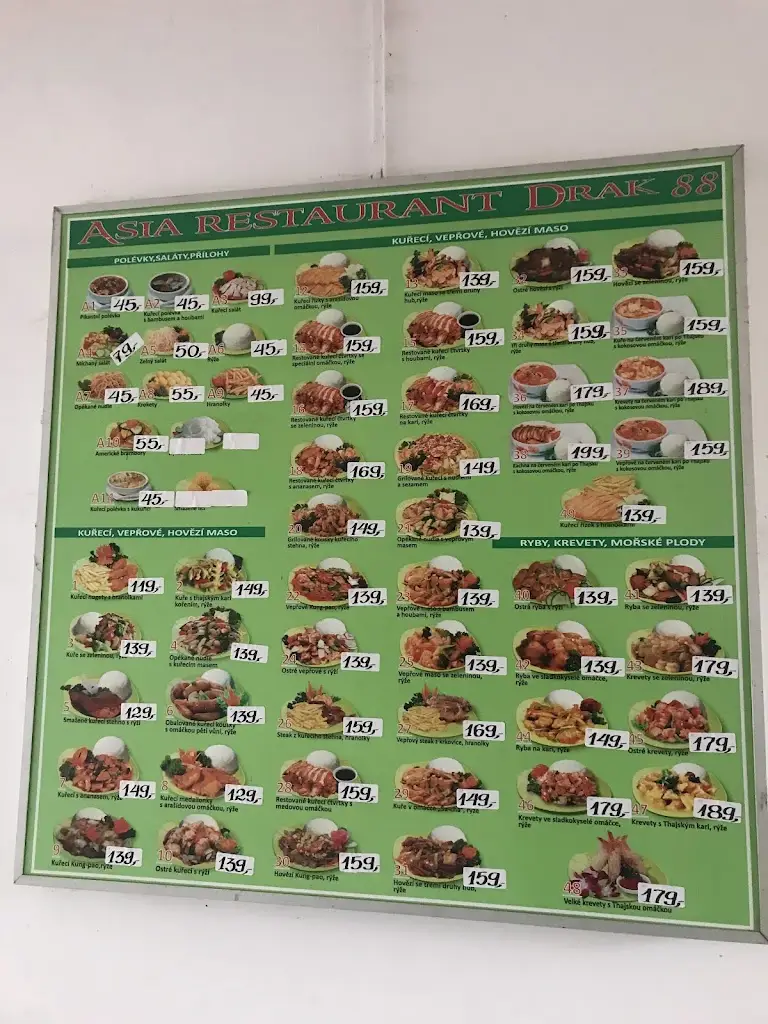 Menu_Asia Restaurant Drak 88_Kožlany_image_1
