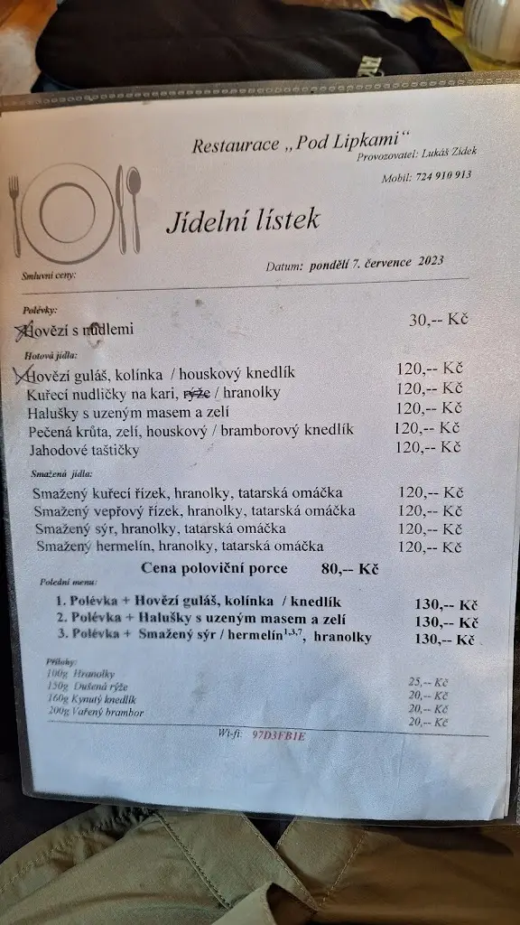 Menu_Restaurace Pod Lipkami_Nová Bystřice_image_1