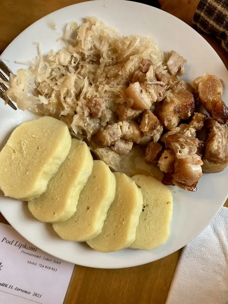 Restaurace Pod Lipkami restaurant in Nová Bystřice