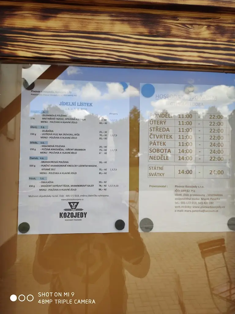 Menu_Pivovar Kozojedy_Kožlany_image_1