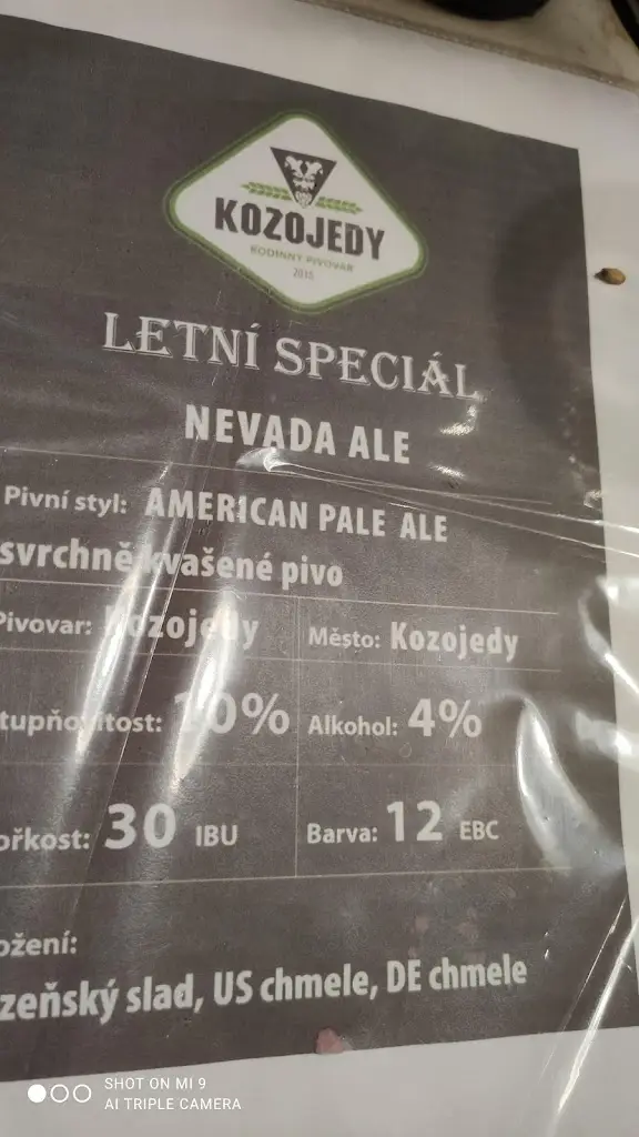 Menu_Pivovar Kozojedy_Kožlany_image_4
