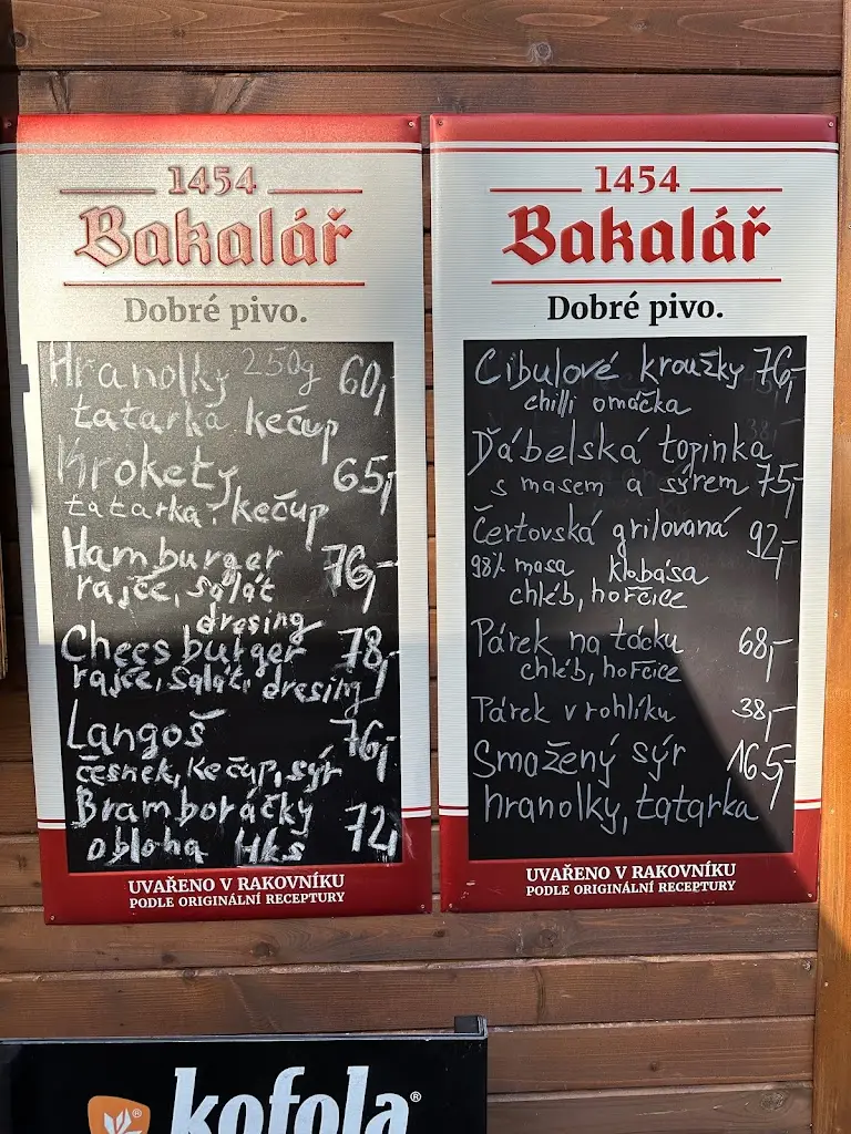 Menu_Občerstvení U Rybníka Zdeslav_Kožlany_image_1