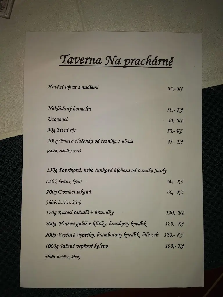 Na Prachárně_Kožlany_menu_image_1