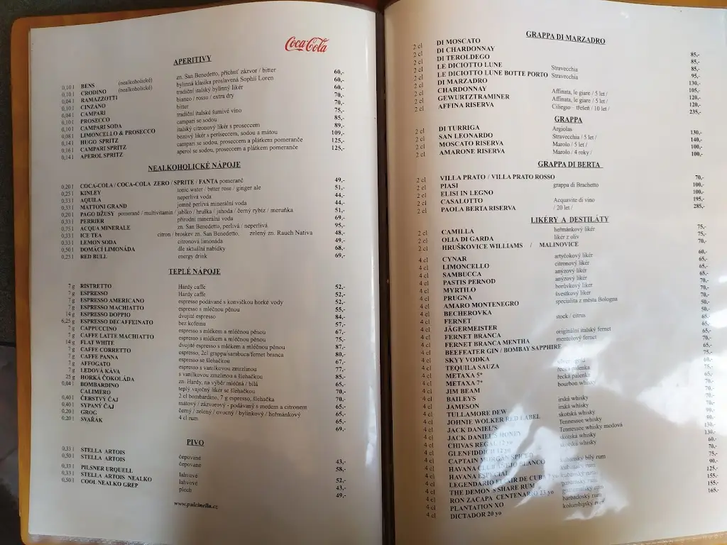 Menu_Restaurace Pulcinella_Okres Plzeň-sever_image_1