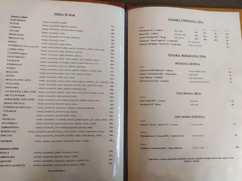 Menu_Restaurace Pulcinella_Okres Plzeň-sever_image_2