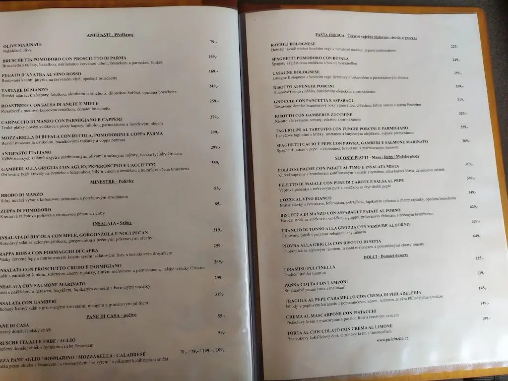 Menu_Restaurace Pulcinella_Okres Plzeň-sever_image_3