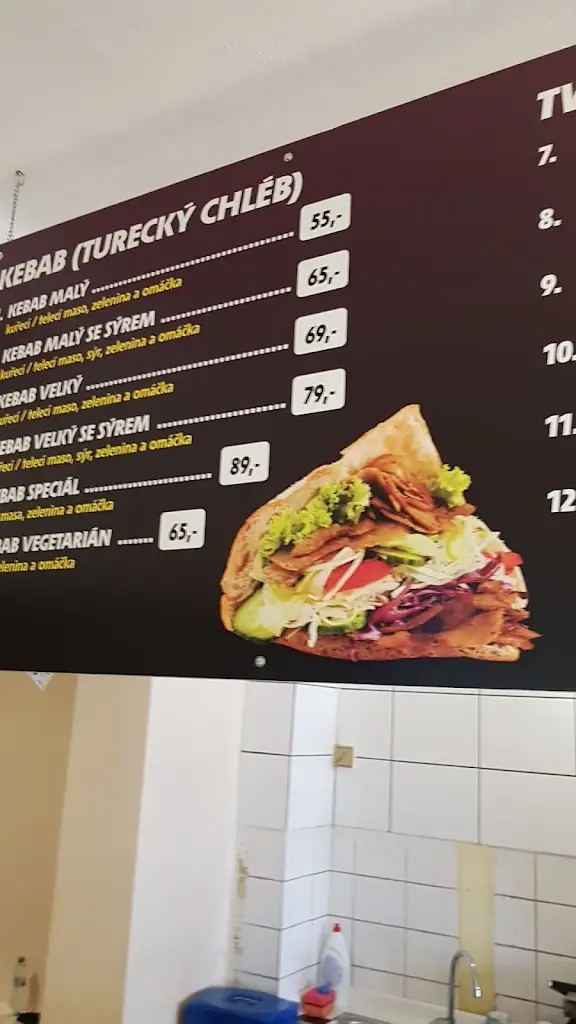 Menu_Kebab Nýřany_Nýřany_immagine_3