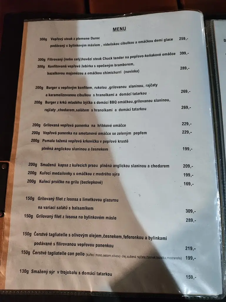 Menu_Restaurace Na Schůdkách_Nýřany_immagine_3