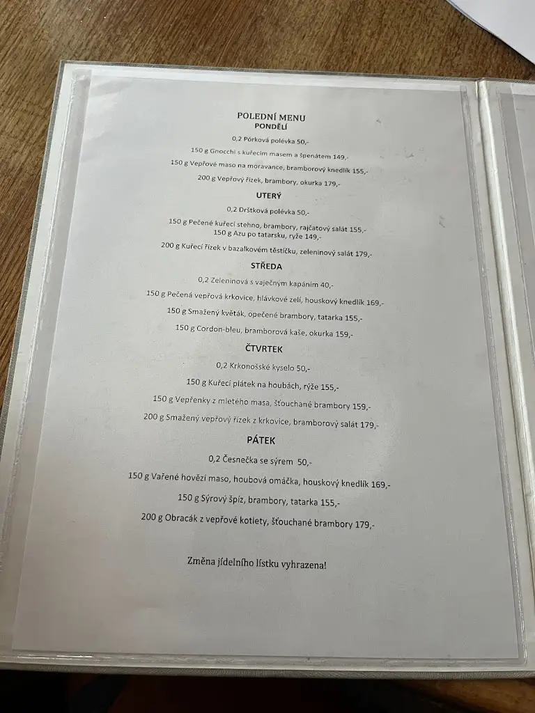 Menu_Restaurace Přeštická svině_Okres Plzeň-jih_image_2