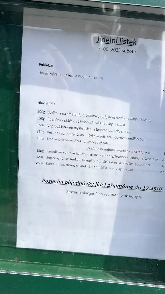 Menu_Restaurace ATC Nýrsko_Nýrsko_image_1