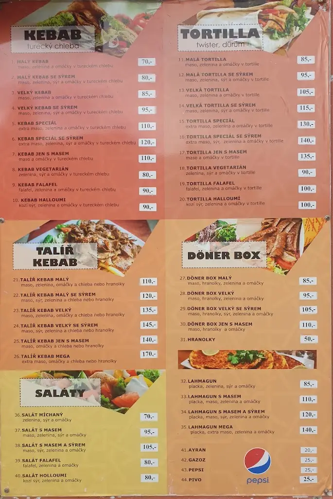 Menu_Turecký Kebab Nýrsko_Nýrsko_image_4
