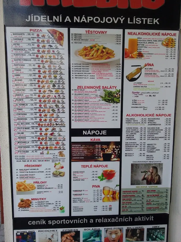 Menu_Milano Restaurace & Bar_Nýrsko_image_1