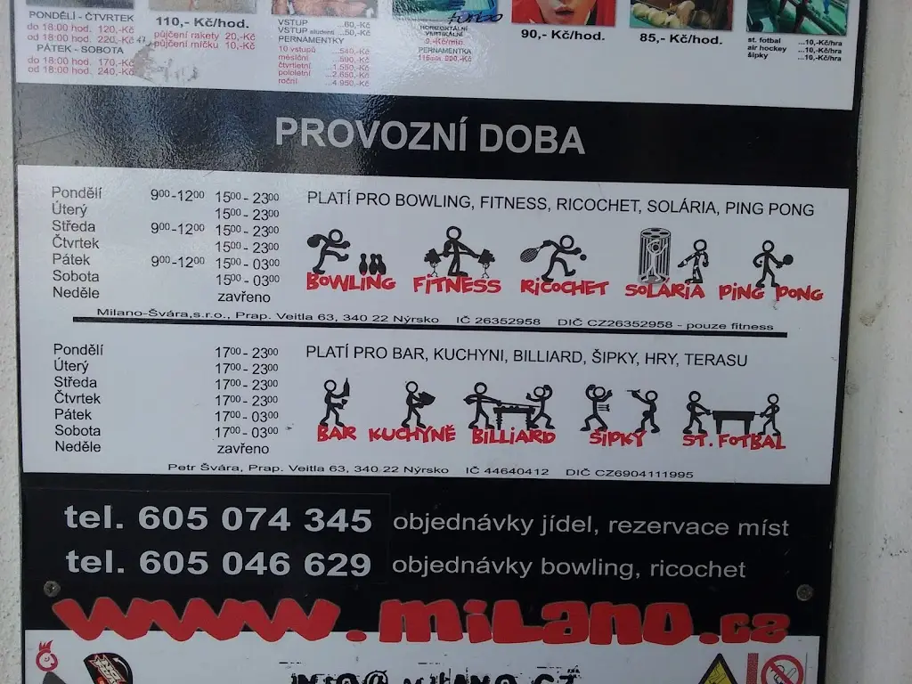 Menu_Milano Restaurace & Bar_Nýrsko_image_2