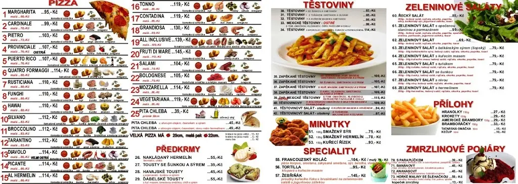 Menu_Milano Restaurace & Bar_Nýrsko_image_3