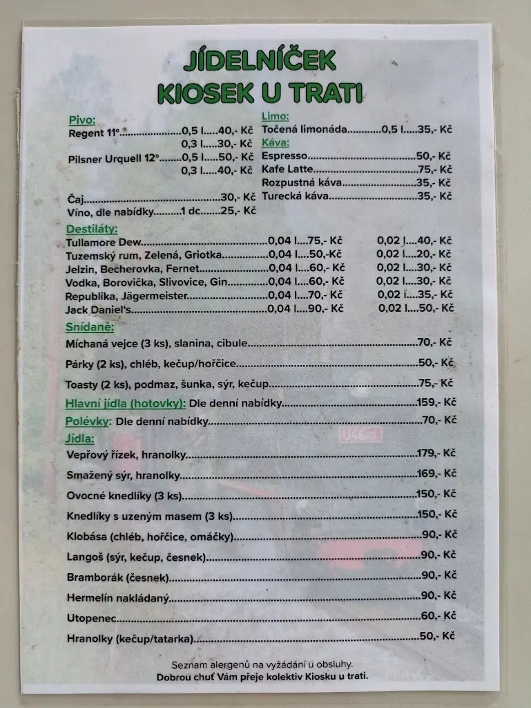 Menu_Kiosek U Trati_Nová Bystřice_image_1