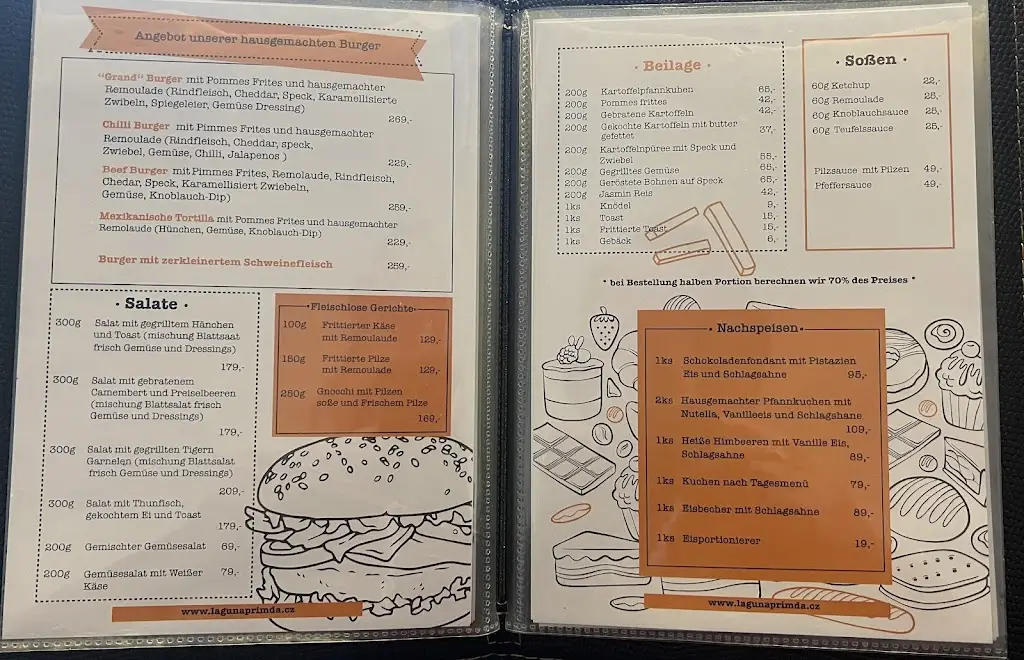 Menu_Restaurant & Hotel Laguna_Přimda_image_2