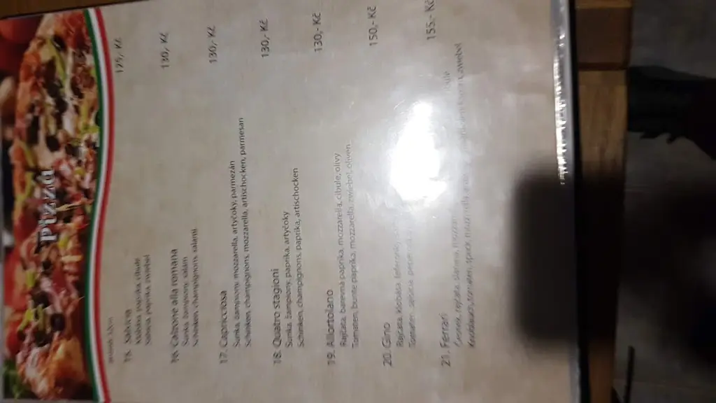 Menu_Pizzeria Calabria Da Gino_Přimda_immagine_4