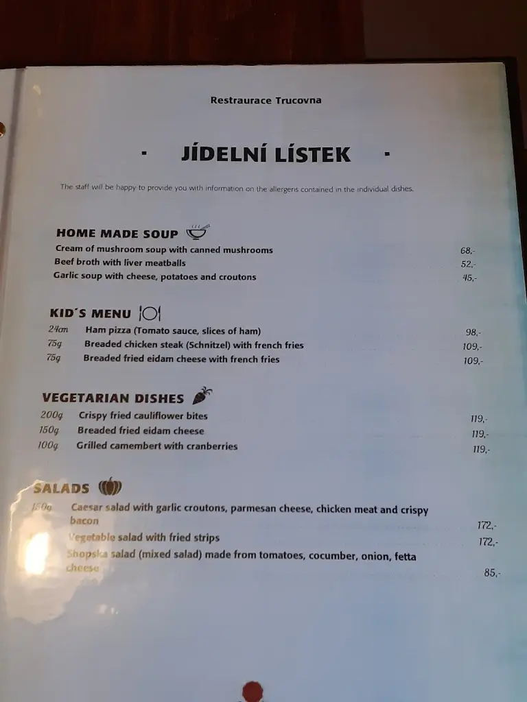 Menu_Restaurace na Trucovně Radnice_Radnice_image_1