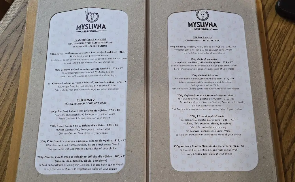 Menu_Myslivna Rozvadov_Okres Tachov_image_3