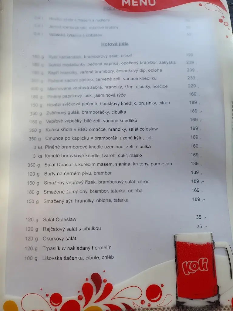 Menu_U Trpaslíka_Staňkov_image_1