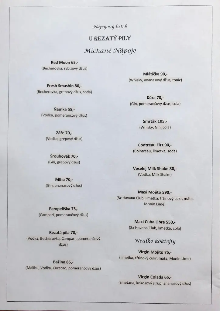 Menu_U Rezatý pily_Staňkov_image_4