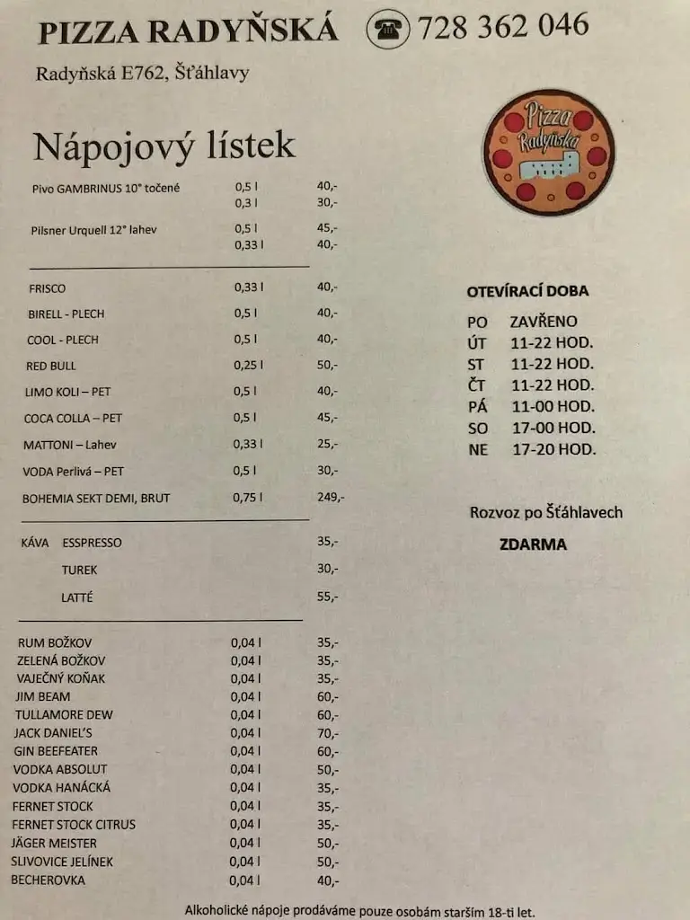 Menu_Pizza Radyňská_Šťáhlavy_image_4
