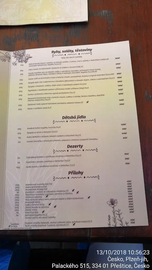 Menu_Restaurace Crossroad_Přeštice_image_3