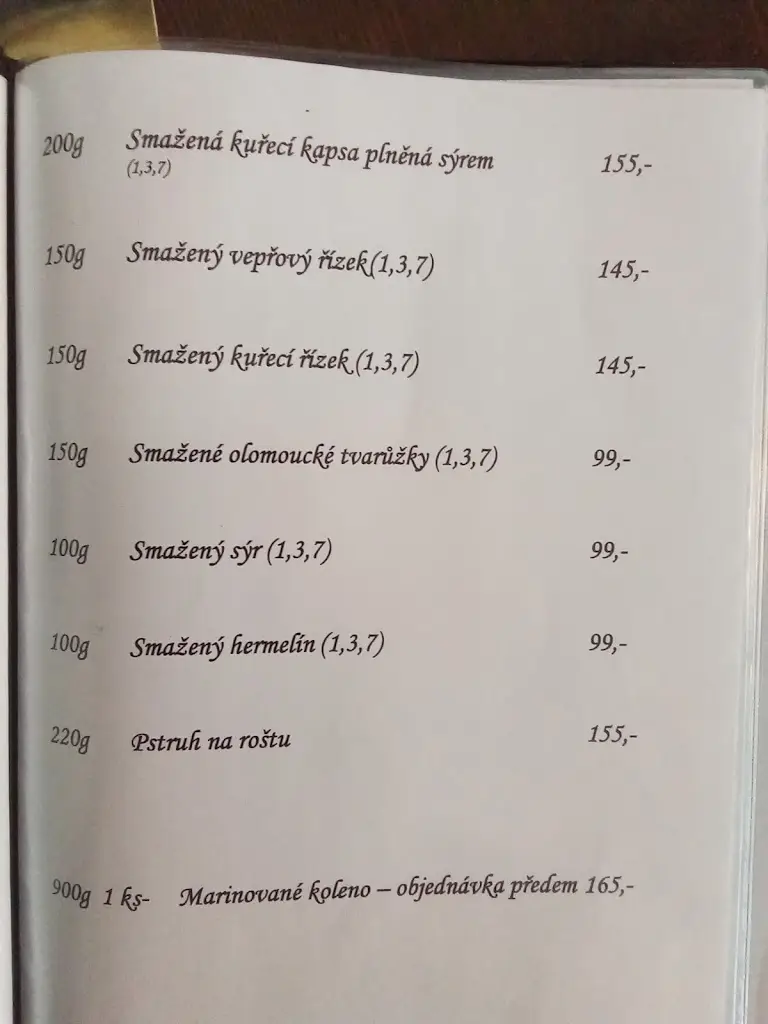 Menu_Jídelna Přeštice - U Koťat_Přeštice_image_1
