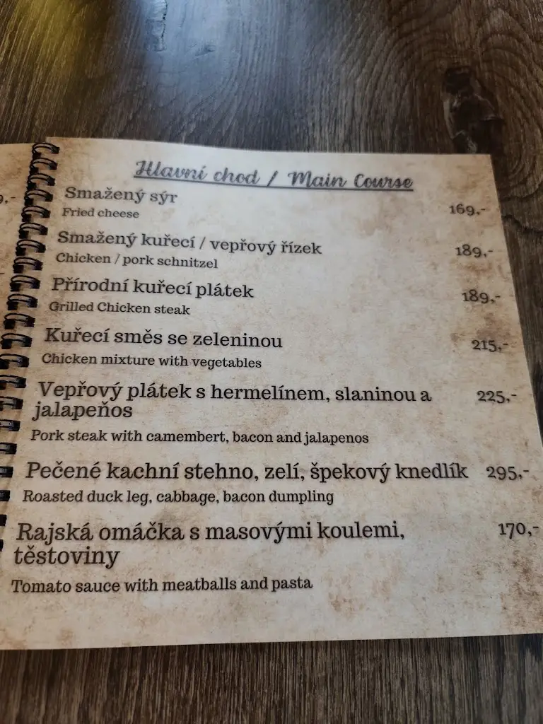 Menu_Zámecký restaurant Rudolf ll._Plasy_image_2