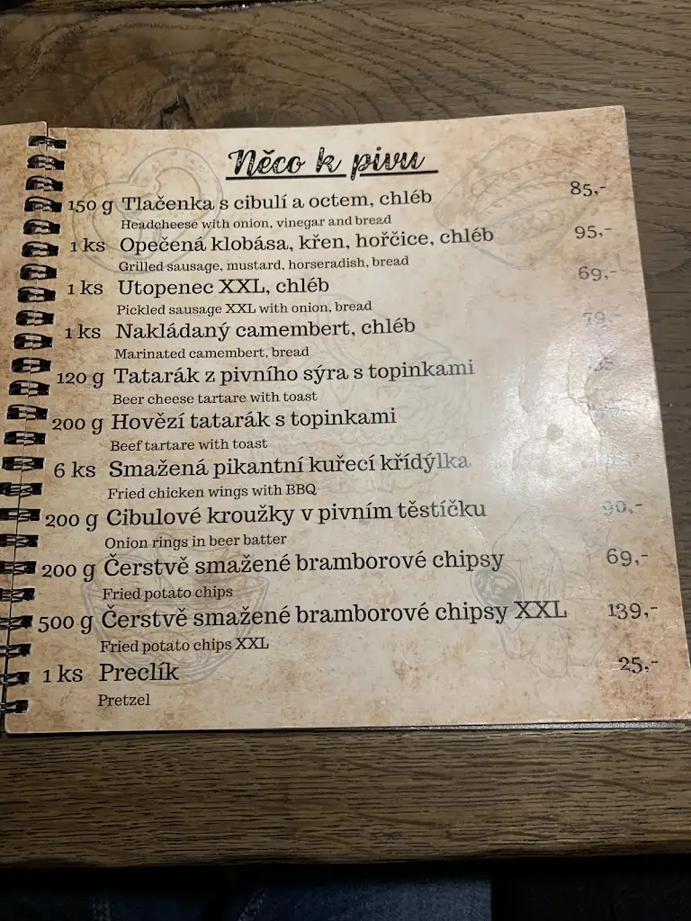 Menu_Knížecí pivovar Plasy_Plasy_image_2