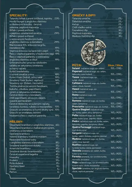 Menu_RESTAURACE ČESKÝ DVŮR_Starý Plzenec_image_2