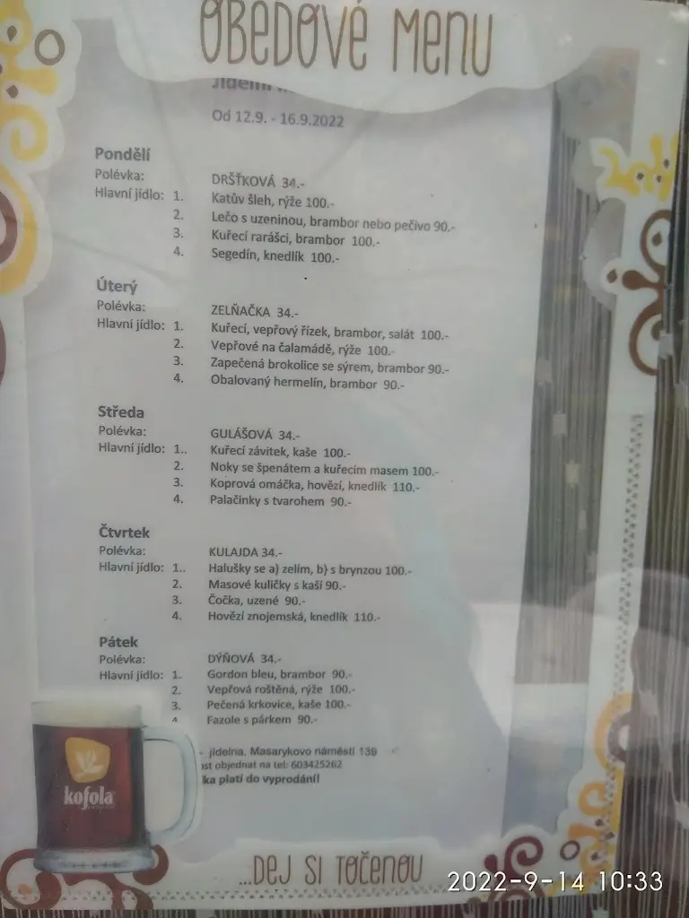 Menu_Bufet Jídelna_Starý Plzenec_image_1