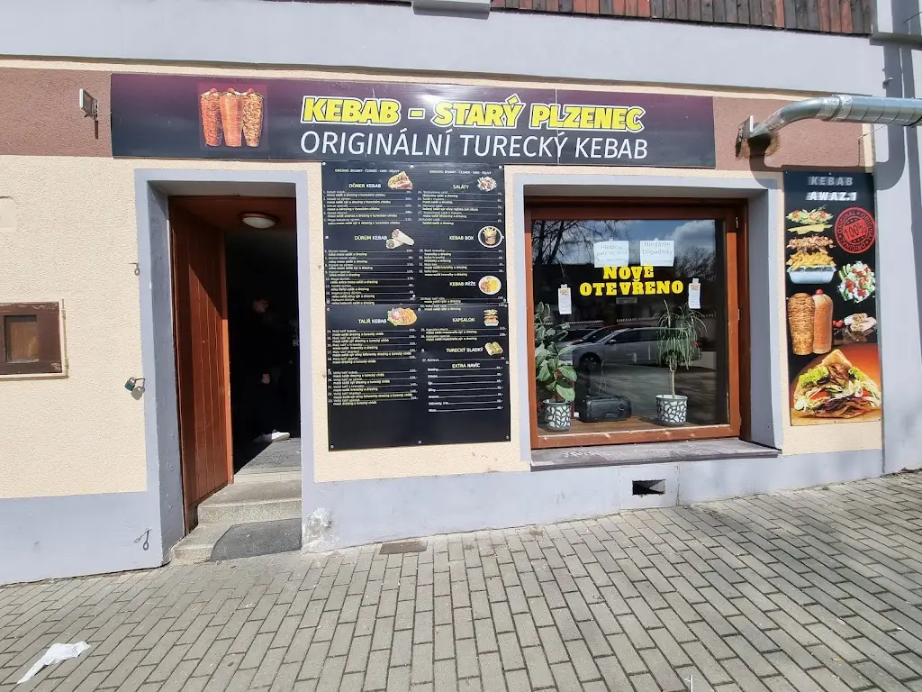 Kebab starý plzenec restaurant in Starý Plzenec