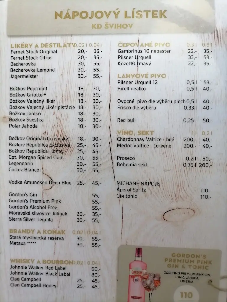 Menu_Kulturni dům Švihov - hospoda_Švihov_image_1