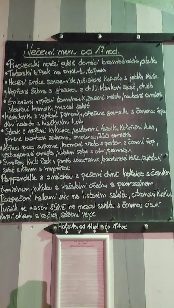 Menu_Pivovar U Švelchů, restaurace_Sušice_image_2