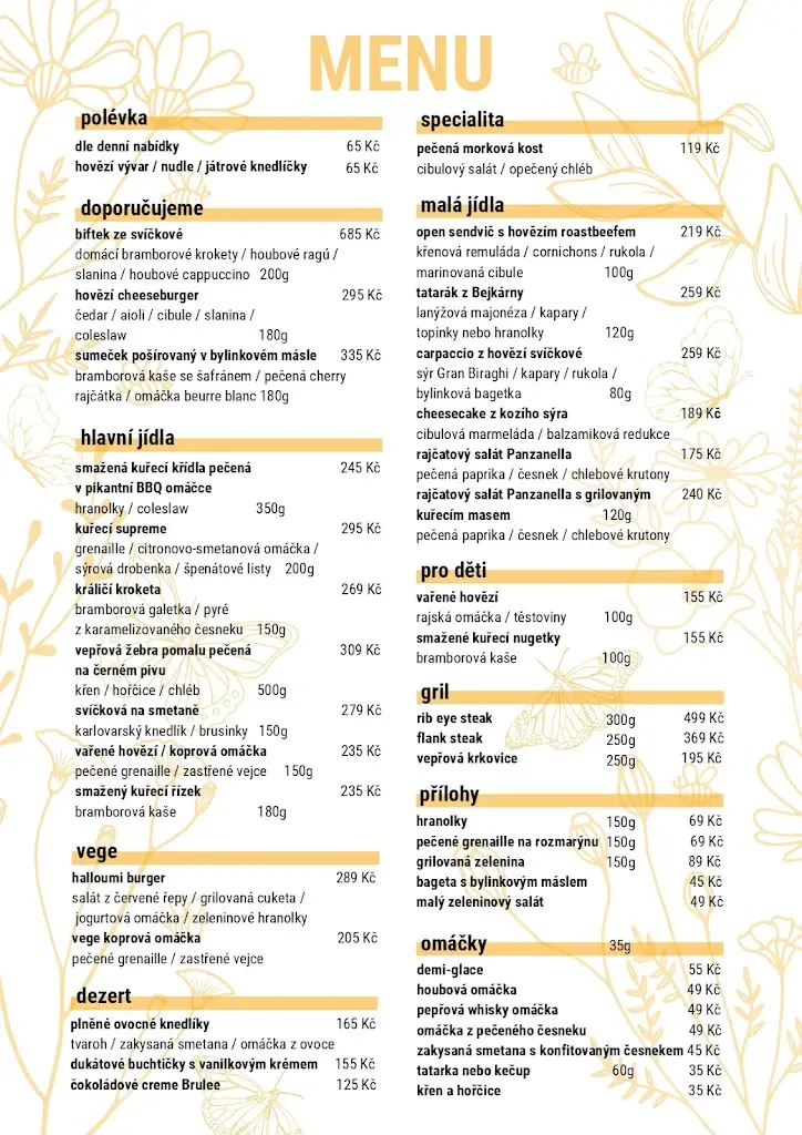 Menu_Bejkárna Sušice_Sušice_image_2