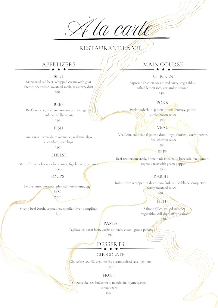 Menu_Restaurant La Vié s.r.o._Okres České Budějovice_image_2