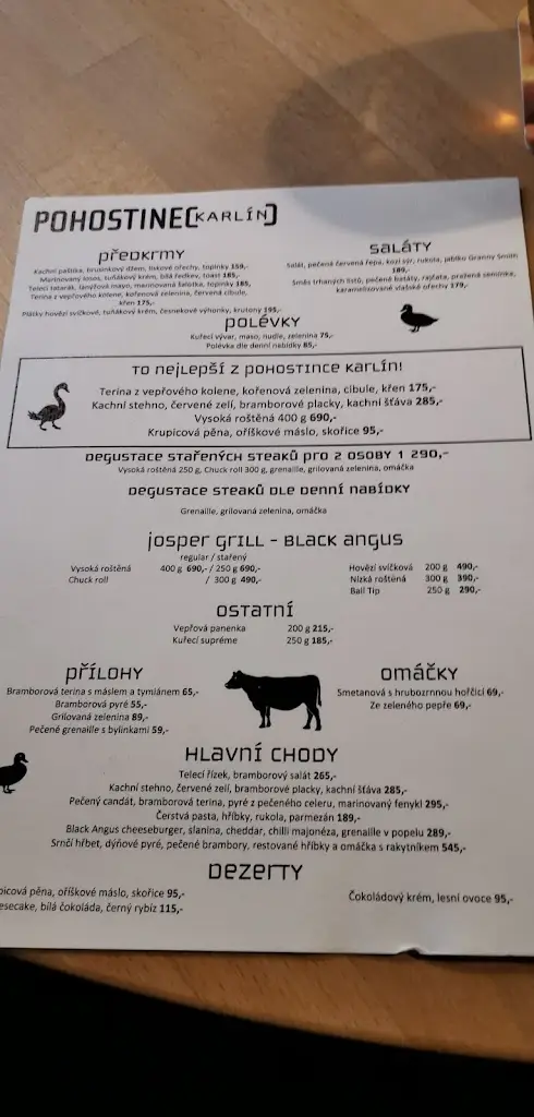 Menu_Pohostinec Karlín_Karlín_image_4