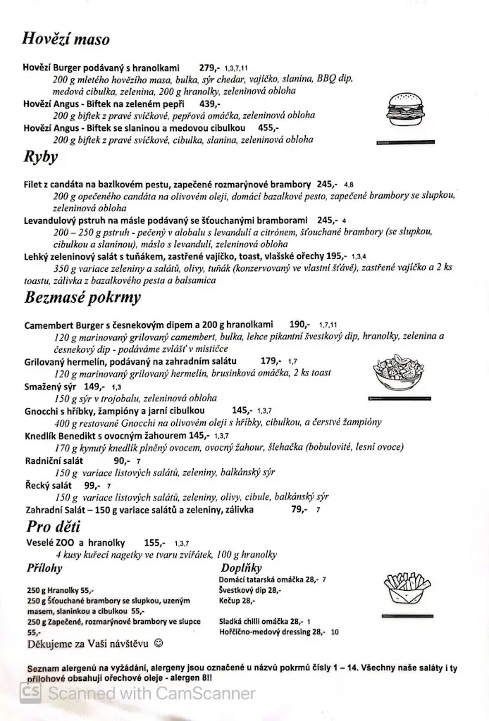 Menu_Restaurace Pod Radnicí_Nové Hrady_immagine_2