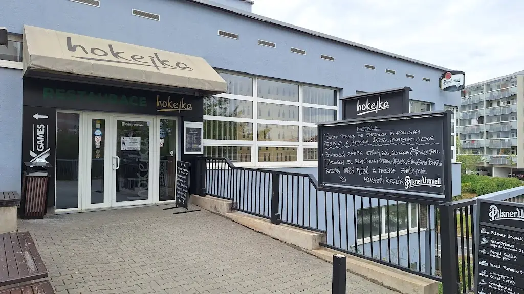 Restaurace Hokejka ristorante a Černý Most