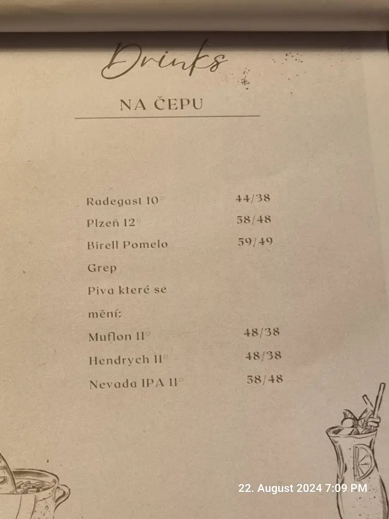 Menu_Restaurace U Lípy_Černý Most_immagine_3