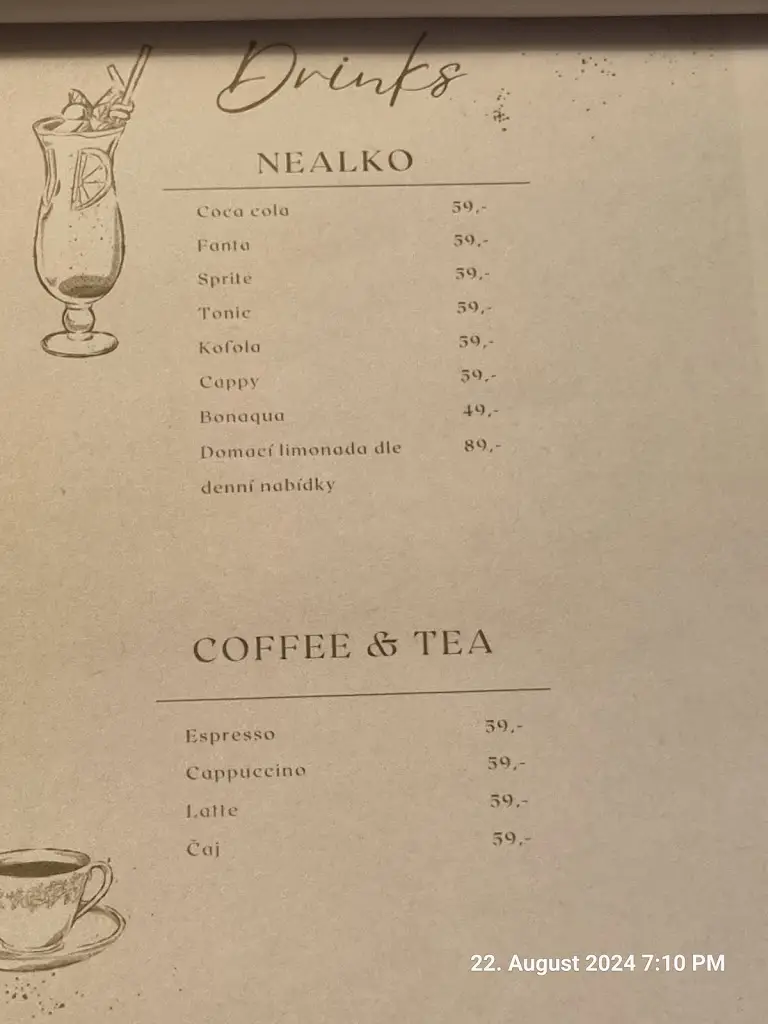 Menu_Restaurace U Lípy_Černý Most_immagine_4