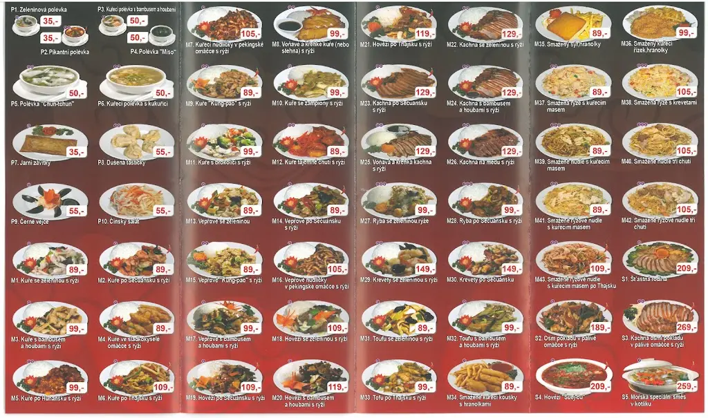 Menu_Chinese Restaurant Štěstí_Kbely_image_2