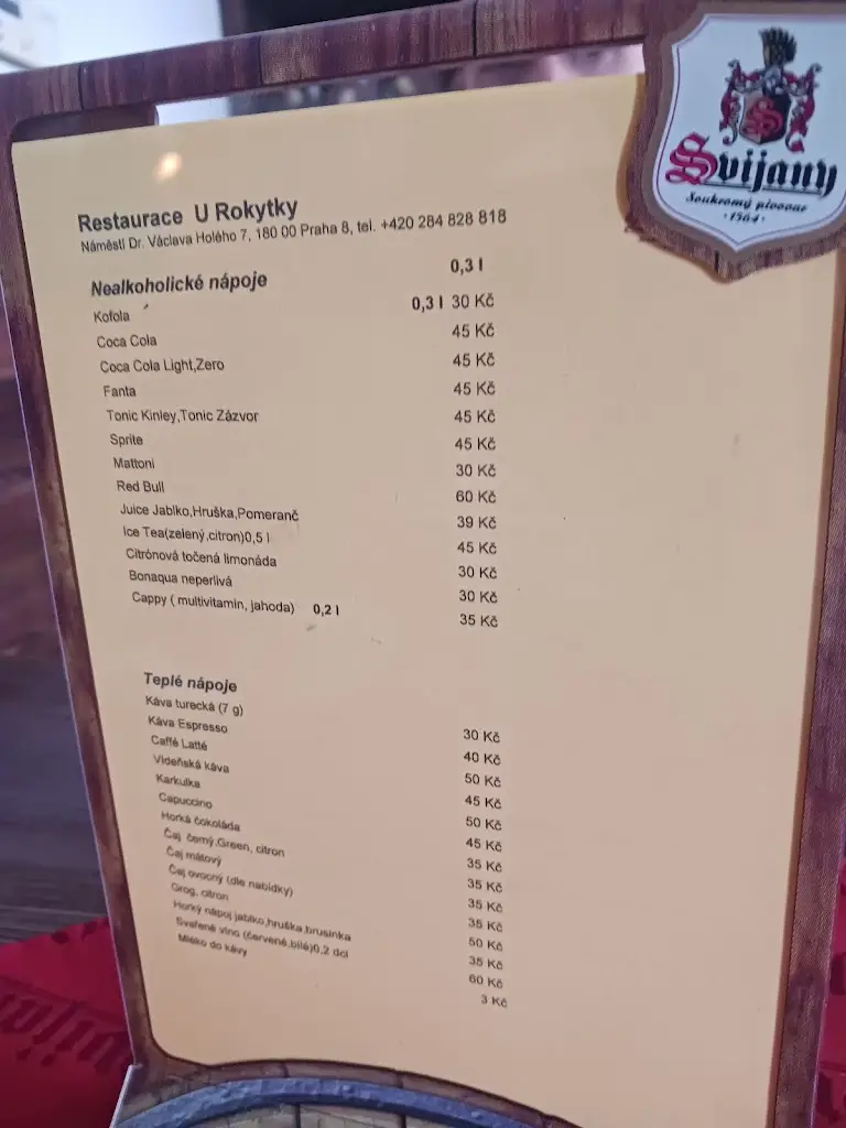 Menu_Restaurant U Rokytky_Libeň_image_2