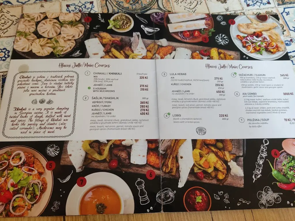 Menu_AIA Restaurace_Libeň_immagine_3